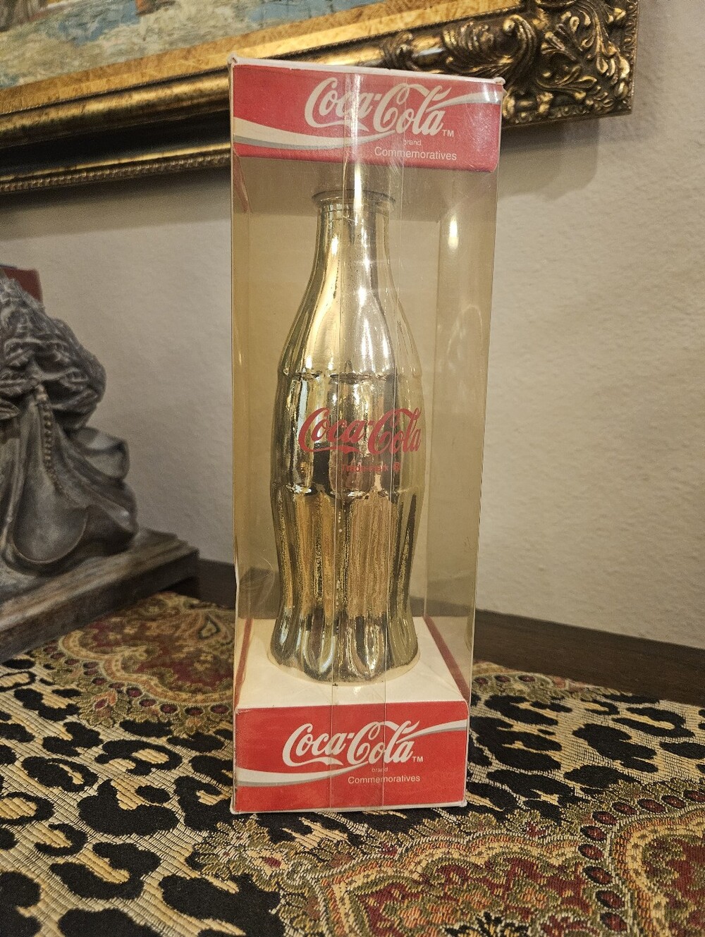 1994 Coca-Cola Brand Commemorative Gold Bottle